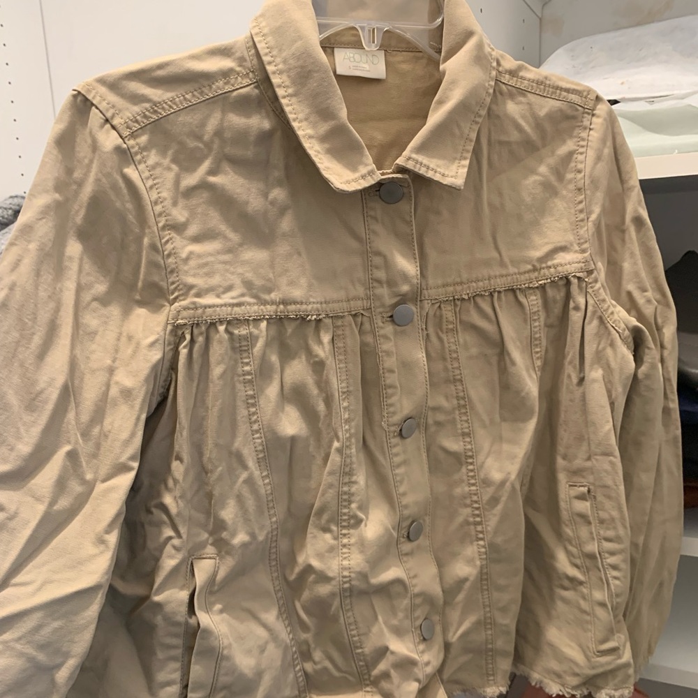 Tan jacket